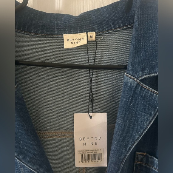 *SOLD* BNWT 🇬🇧 Beyond Nine Charlie Denim Jumpsuit - Picture 7 of 8